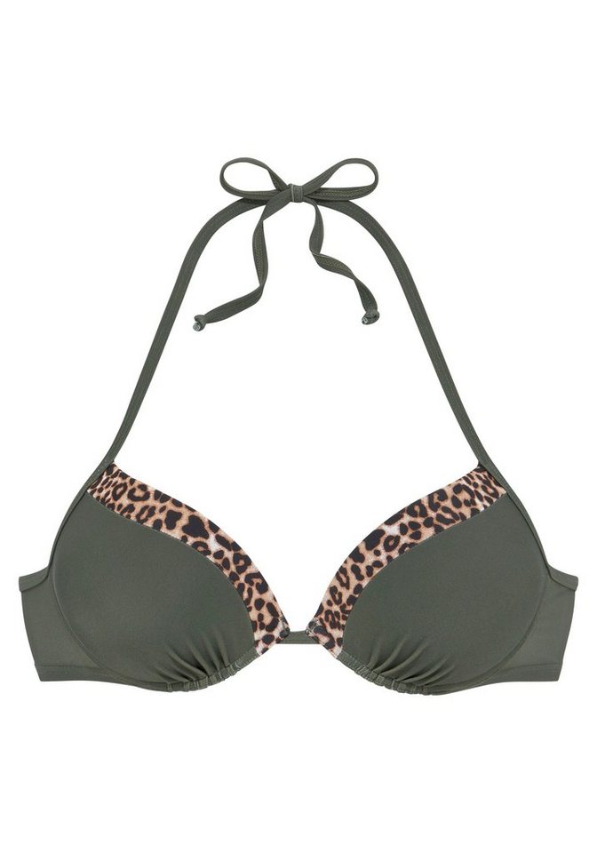 LASCANA Push-Up-Bikini-Top Adelin, mit bedruckten Einsätzen – Bild 2 von 5