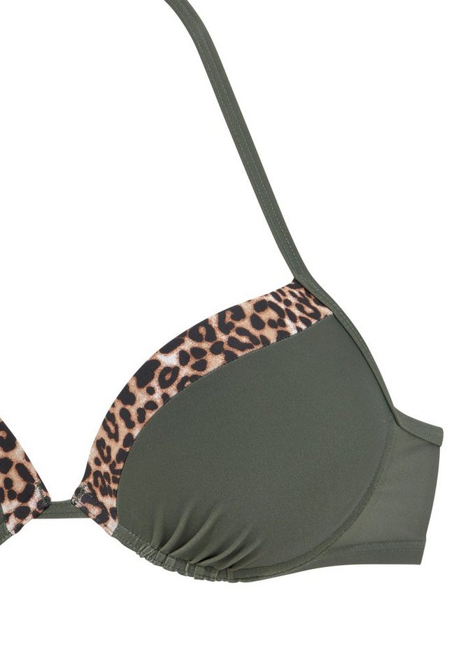 LASCANA Push-Up-Bikini-Top Adelin, mit bedruckten Einsätzen – Bild 3 von 5