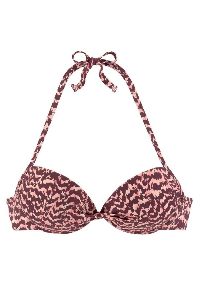 LASCANA Push-Up-Bikini-Top Holly, mit Knotendetail – Bild 2 von 5