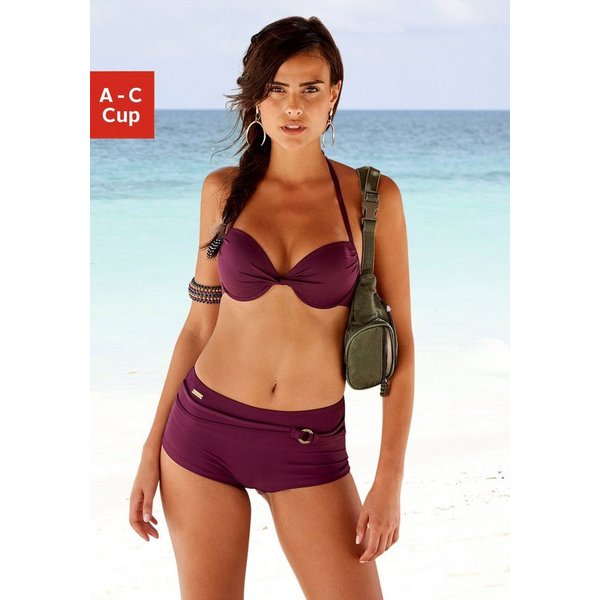 LASCANA Push-Up-Bikini-Top Italy, mit Raffung