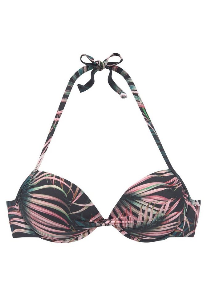 LASCANA Push-Up-Bikini-Top Reese, mit Palmendruck – Bild 2 von 5