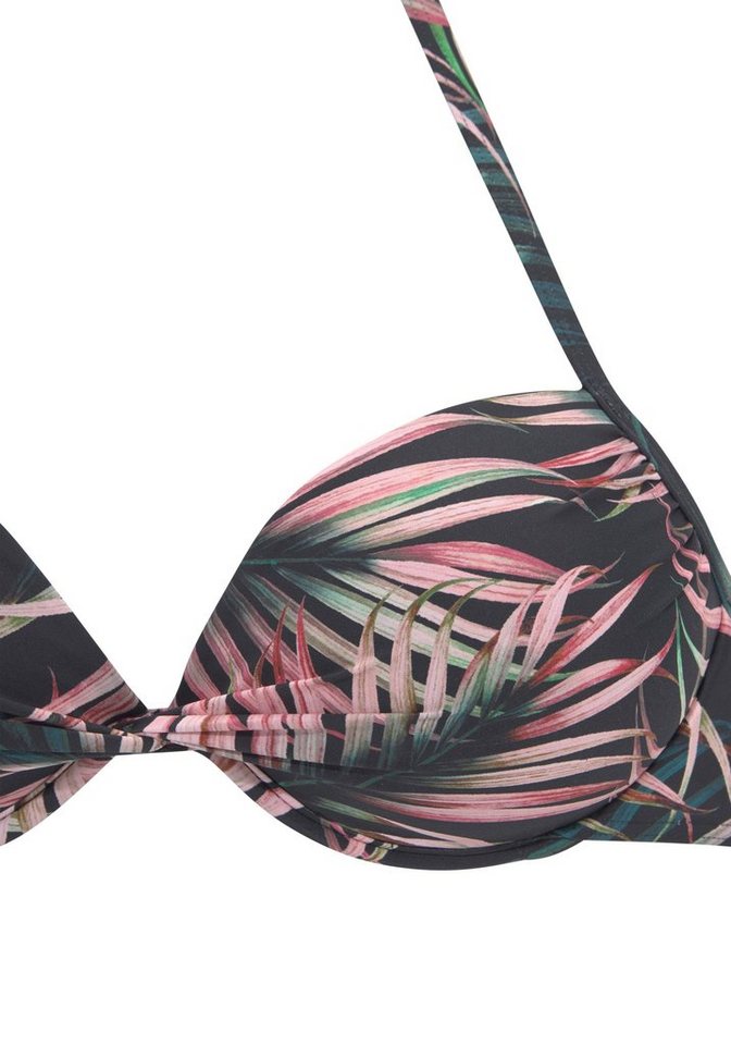 LASCANA Push-Up-Bikini-Top Reese, mit Palmendruck – Bild 3 von 5