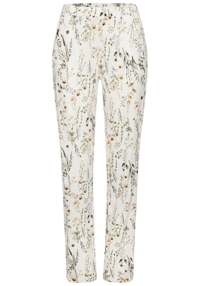 LASCANA Pyjama (Set, 2 tlg) mit schönem Blumenmuster – Bild 4 von 5