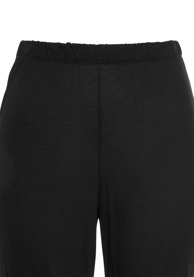 LASCANA Pyjama (Set, 2 tlg) mit Spitzeneinsätzen – Bild 5 von 5