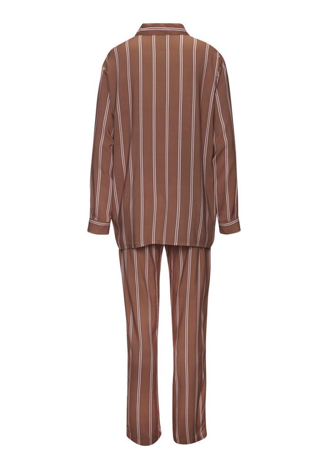 LASCANA Pyjama (Set, 2 tlg) im klassischen Stil – Bild 3 von 5
