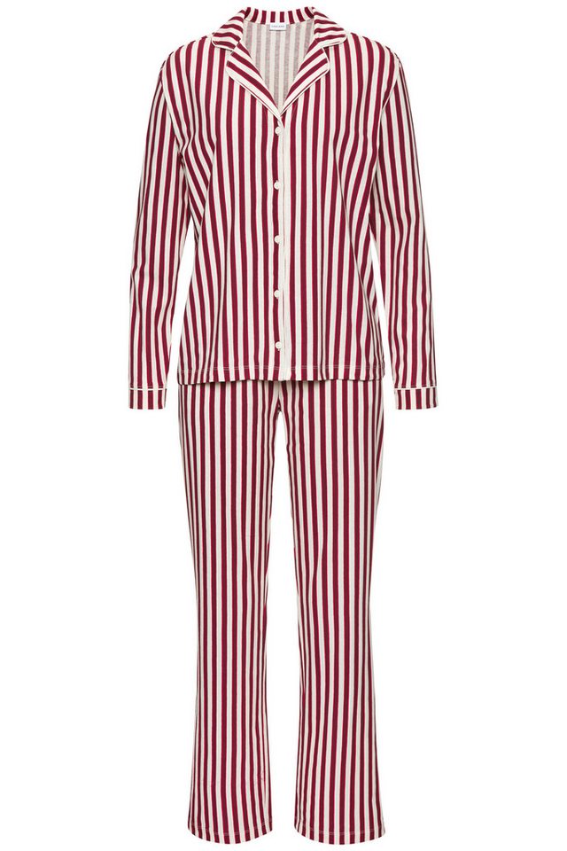 LASCANA Pyjama (Set, 2 tlg) mit weihnachtlichem Muster – Bild 2 von 5