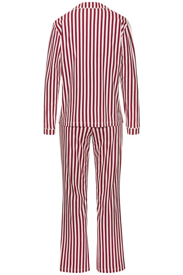 LASCANA Pyjama (Set, 2 tlg) mit weihnachtlichem Muster – Bild 4 von 5