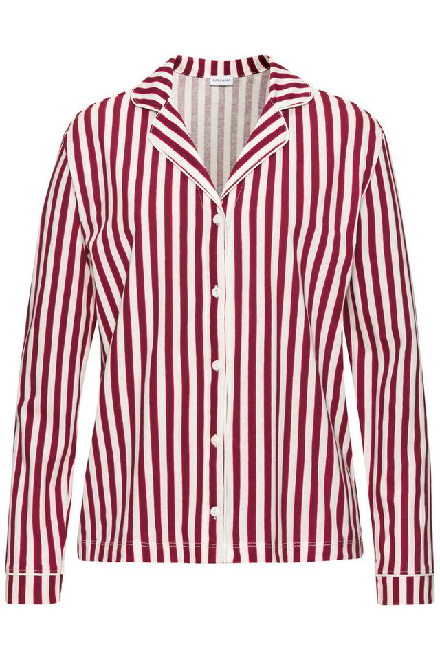 LASCANA Pyjama (Set, 2 tlg) mit weihnachtlichem Muster – Bild 5 von 5