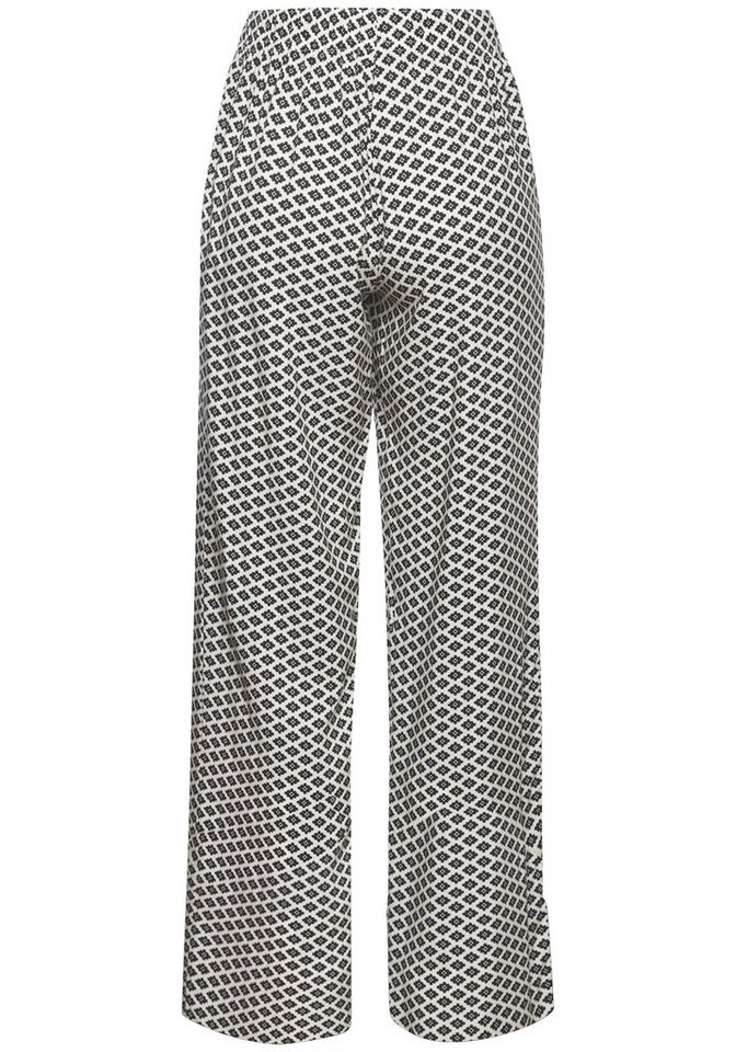 LASCANA Pyjamahose mit edlem Allover-Muster – Bild 4 von 5