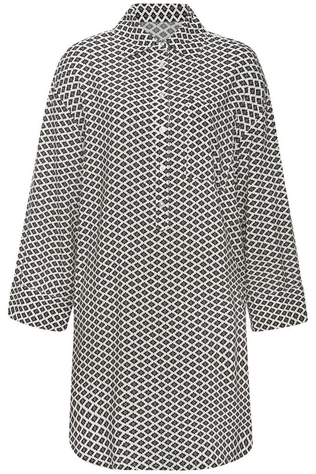 LASCANA Pyjamaoberteil mit grafischem Allovermuster – Bild 2 von 5