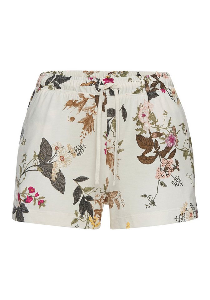 LASCANA Pyjamashorts mit Druck – Bild 2 von 5