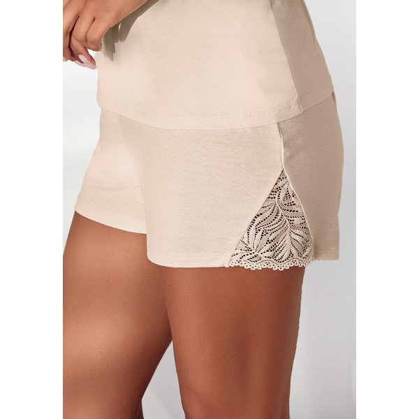 LASCANA Pyjamashorts mit edlen Spitzendetails