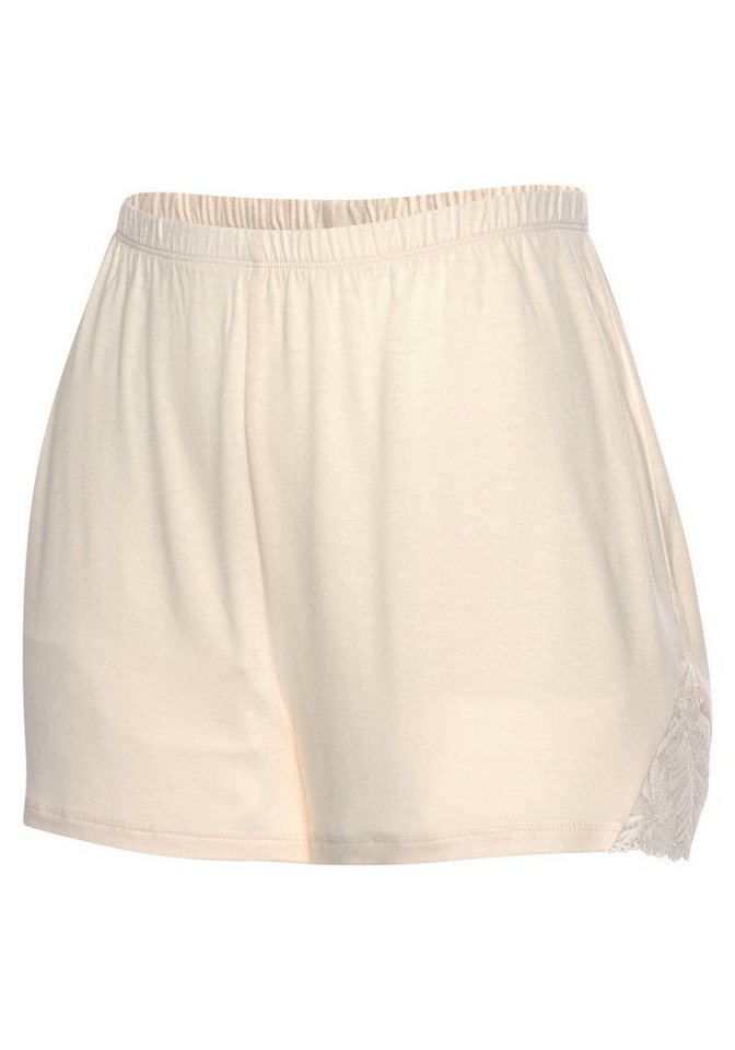 LASCANA Pyjamashorts mit edlen Spitzendetails – Bild 5 von 5