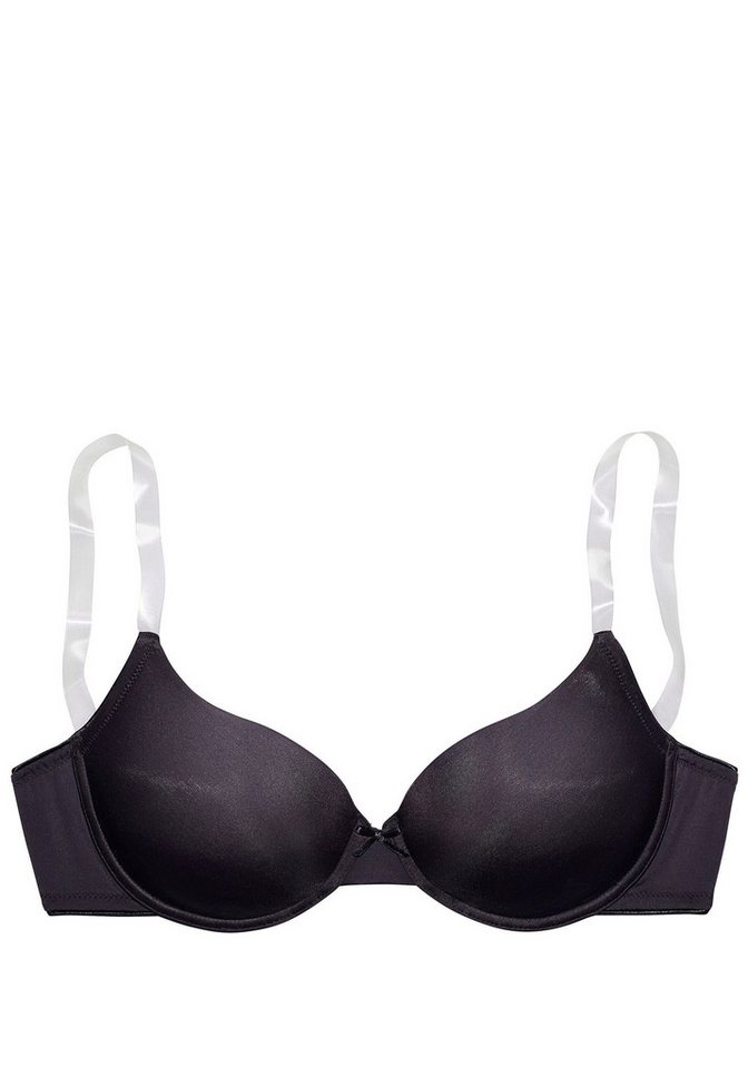 LASCANA Schalen-BH, T-Shirt-BH, Dirndl-BH, Ela mit transparenten Trägern, mit Bügel, Sommer, bequemer BH – Bild 2 von 5
