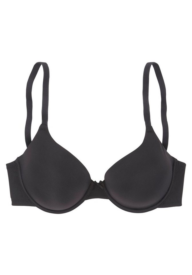 LASCANA Schalen-BH, T-Shirt-BH, BH mit Bügel, atmungsaktive Spacer-Schale mit seidiger Microfaser, bequemer BH – Bild 2 von 5