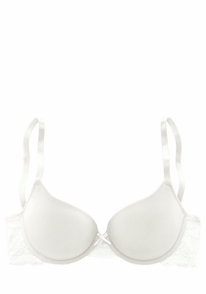 LASCANA Schalen-BH, BH mit Bügel, Nina mit nahtlosen Cups und Spitze, als Dessous-Set kombinierbar – Bild 2 von 5
