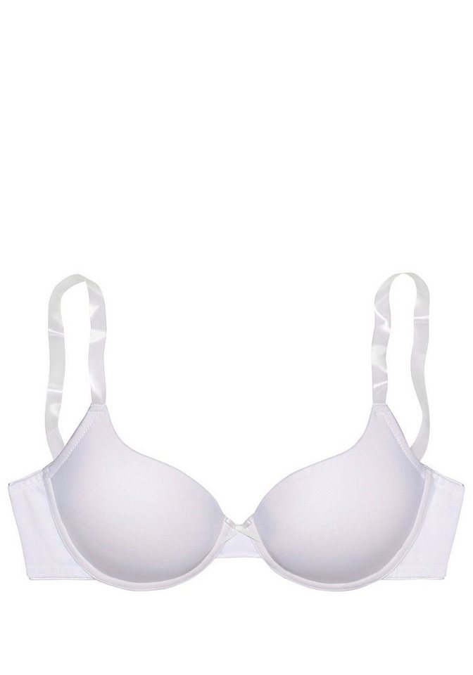 LASCANA Schalen-BH, T-Shirt-BH, Dirndl-BH, Ela mit transparenten Trägern, mit Bügel, Sommer, bequemer BH – Bild 2 von 5
