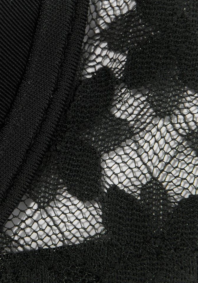 LASCANA Schalen-BH, BH mit Bügel, T-Shirt-BH mit Spitzenrücken bequemer BH, große Größen, Dessous – Bild 5 von 5