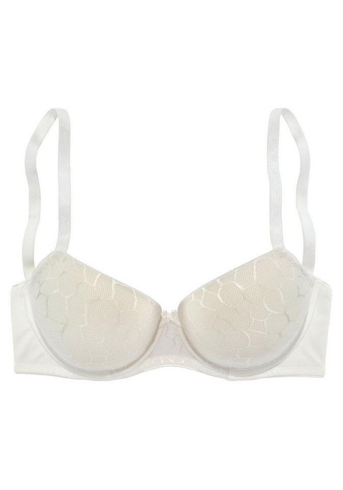 LASCANA Schalen-BH Chiara mit graphischem Netz-Muster, Dessous – ideal für große Größen – Bild 2 von 5