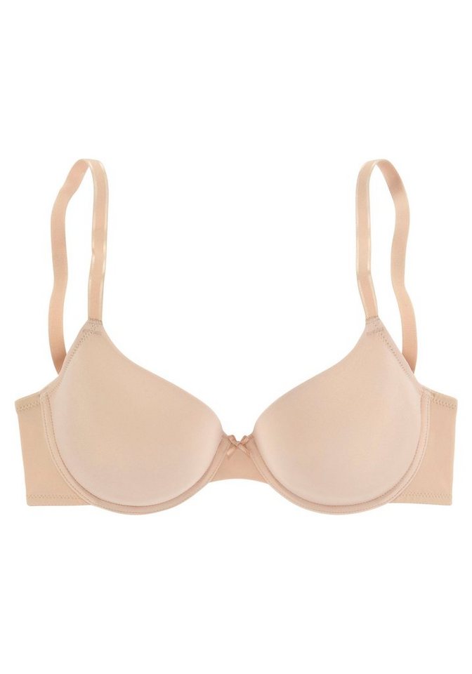 LASCANA Schalen-BH, T-Shirt-BH, BH mit Bügel, atmungsaktive Spacer-Schale mit seidiger Microfaser, bequemer BH – Bild 2 von 5