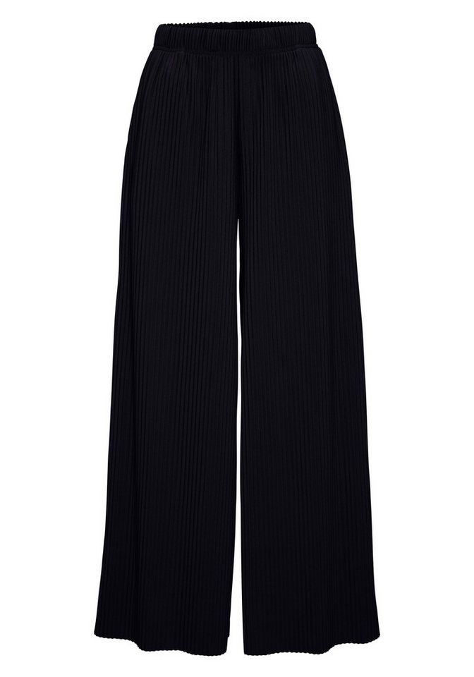 LASCANA Schlupfhose in weiter Form, mit Plisseefalten – Bild 4 von 5