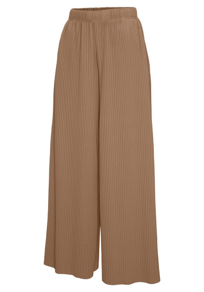 LASCANA Schlupfhose in weiter Form, mit Plisseefalten – Bild 5 von 5