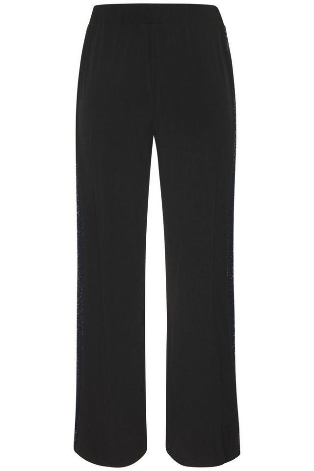 LASCANA Schlupfhose mit lockerem, weitem Bein mit Pailettenstreifen, Partyhose, luftig und festlich – Bild 3 von 5