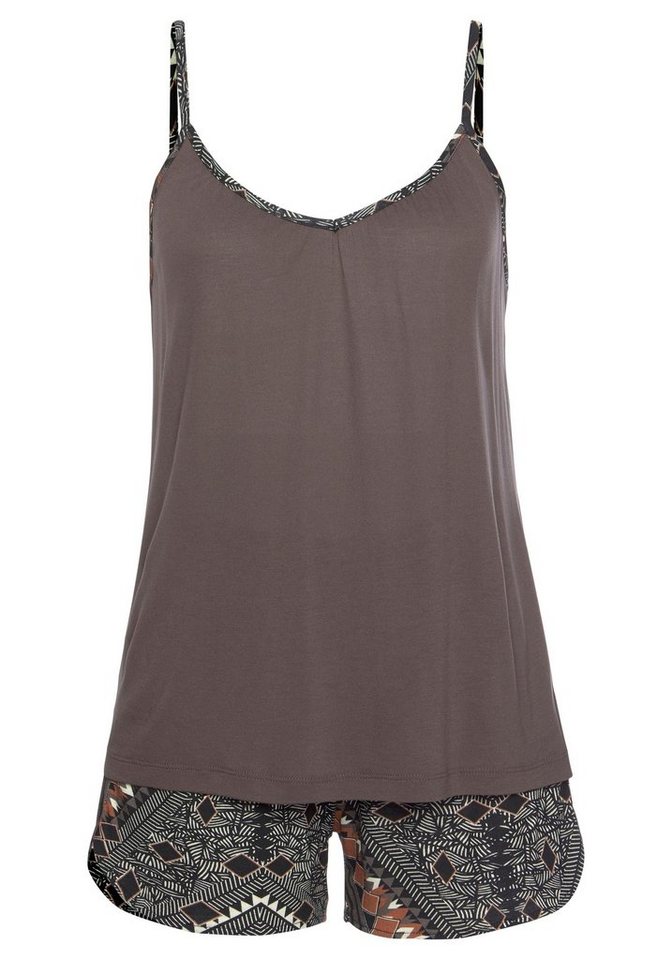 LASCANA Shorty (Set, 2 tlg) mit längenverstellbaren Spaghettiträgern – Bild 2 von 5