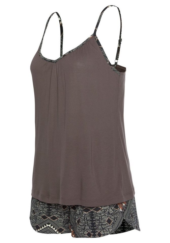 LASCANA Shorty (Set, 2 tlg) mit längenverstellbaren Spaghettiträgern – Bild 5 von 5