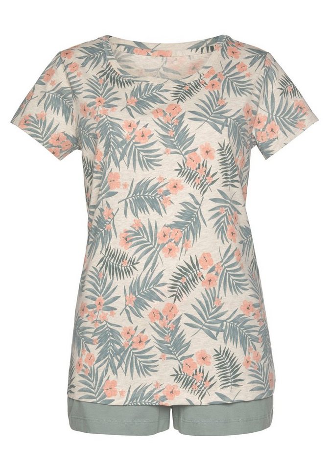 LASCANA Shorty (Set, 2 tlg) mit Palmen-Print – Bild 2 von 5