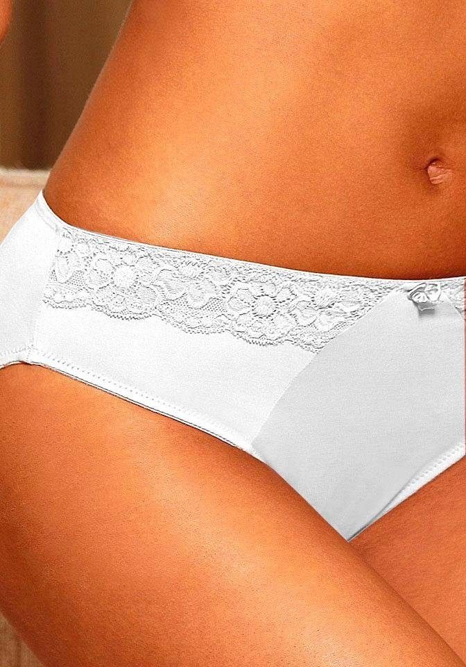 LASCANA Slip mit seitlichen Spitzeneinsätzen – Bild 3 von 5