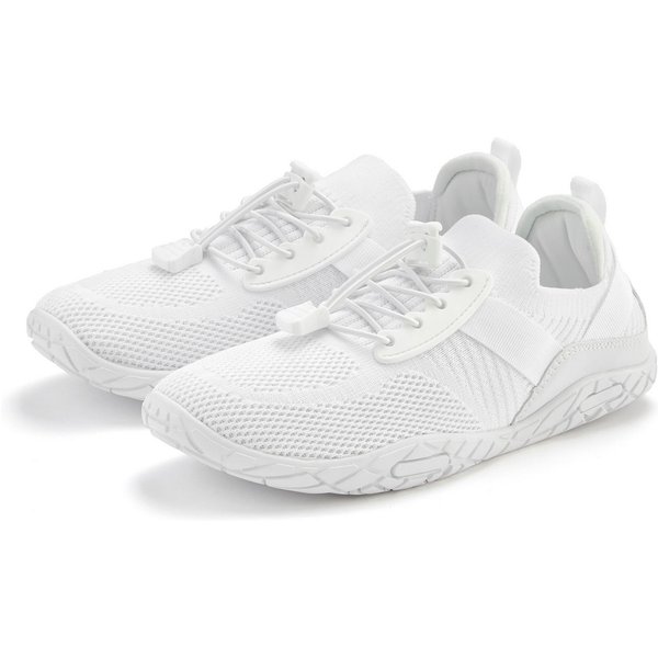 LASCANA Slip-On-Sneaker, Sommer Sneaker, Sneaker Freizeitschuh, Halbschuh superleicht, flache flexible Sohle VEGAN