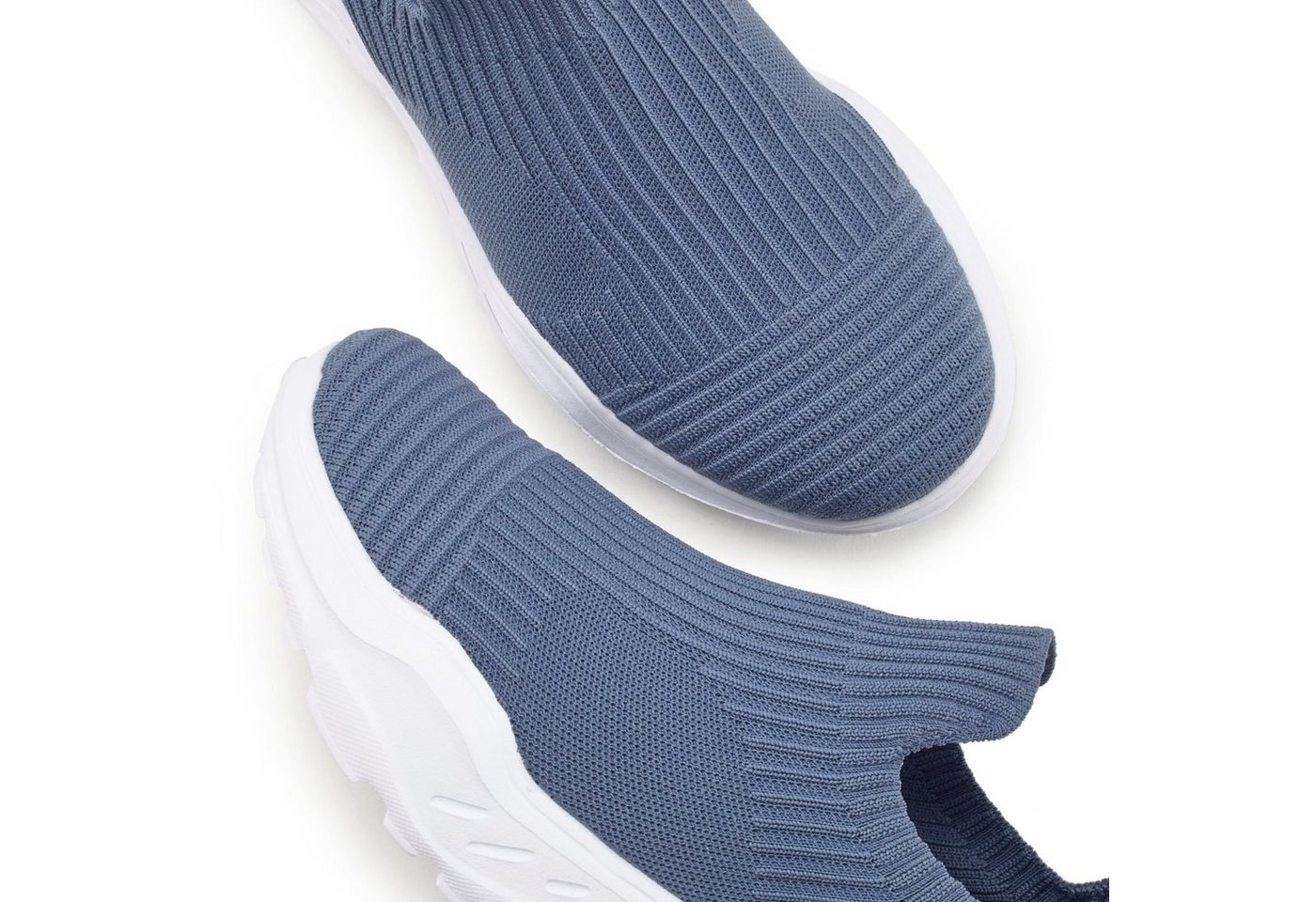 LASCANA Slip-On-Sneaker, Sneaker Halbschuh, Slipper, Freizeitschuh zum Reinschlüpfen VEGAN – Bild 4 von 5