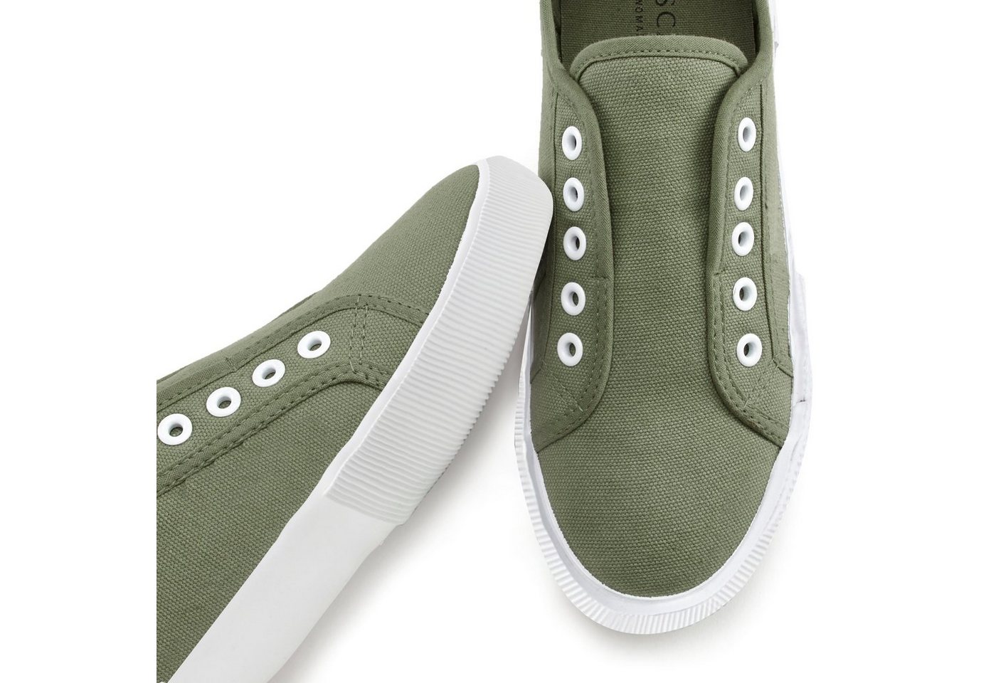 LASCANA Slip-On-Sneaker, Sneaker Slipper, Halbschuh bequem zum Reinschlüpfen VEGAN – Bild 5 von 5