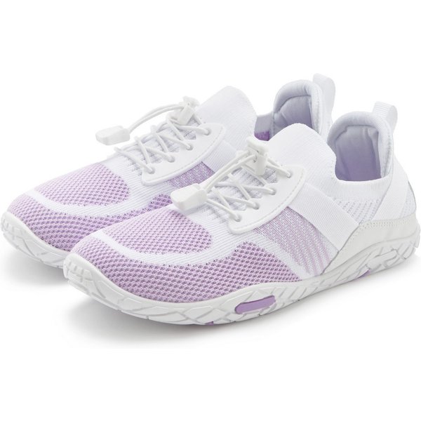 LASCANA Slip-On-Sneaker, Sommer Sneaker, Sneaker Freizeitschuh, Halbschuh superleicht, flache flexible Sohle VEGAN
