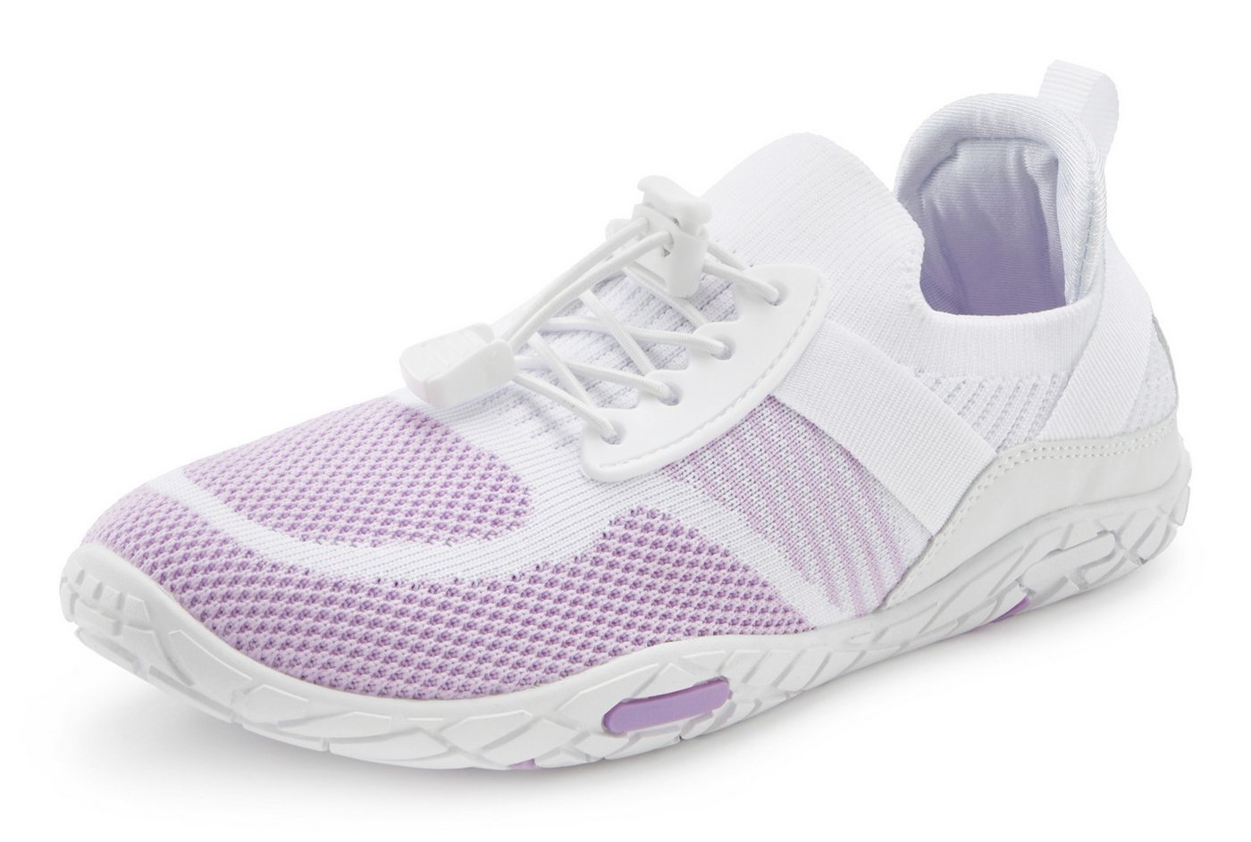 LASCANA Slip-On-Sneaker, Sommer Sneaker, Sneaker Freizeitschuh, Halbschuh superleicht, flache flexible Sohle VEGAN – Bild 3 von 5