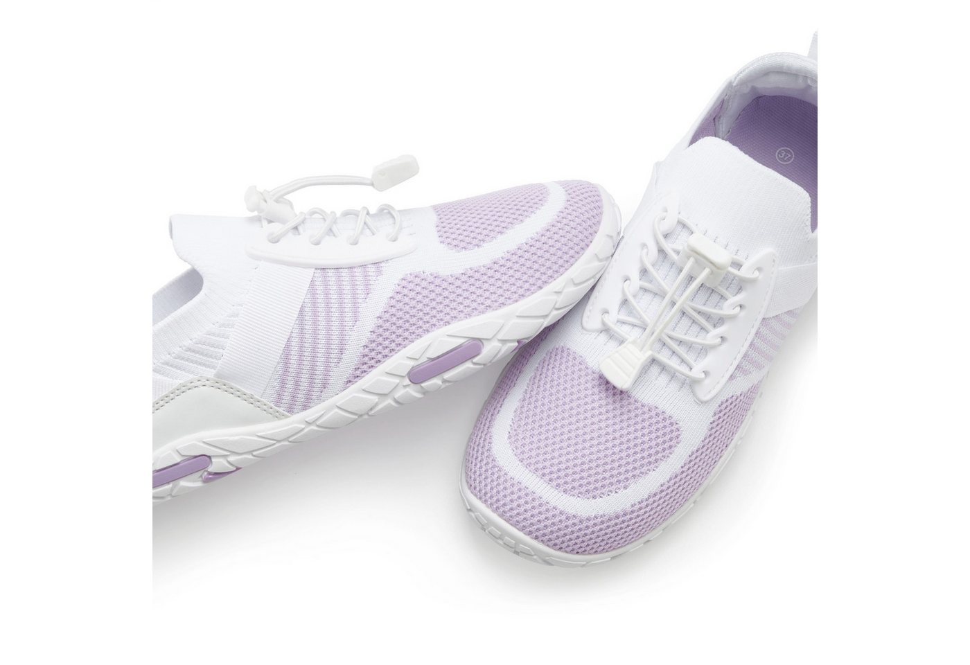 LASCANA Slip-On-Sneaker, Sommer Sneaker, Sneaker Freizeitschuh, Halbschuh superleicht, flache flexible Sohle VEGAN – Bild 5 von 5