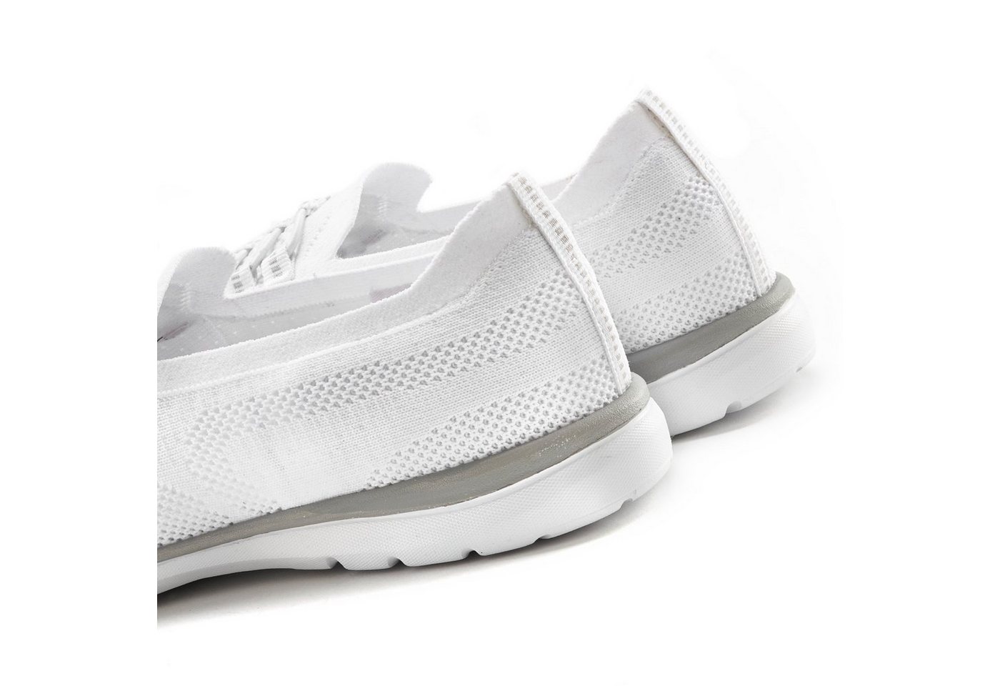 LASCANA Slipper, Halbschuh, Slip-On-Sneaker, Sneaker aus leichtem Textil-Material VEGAN – Bild 5 von 5
