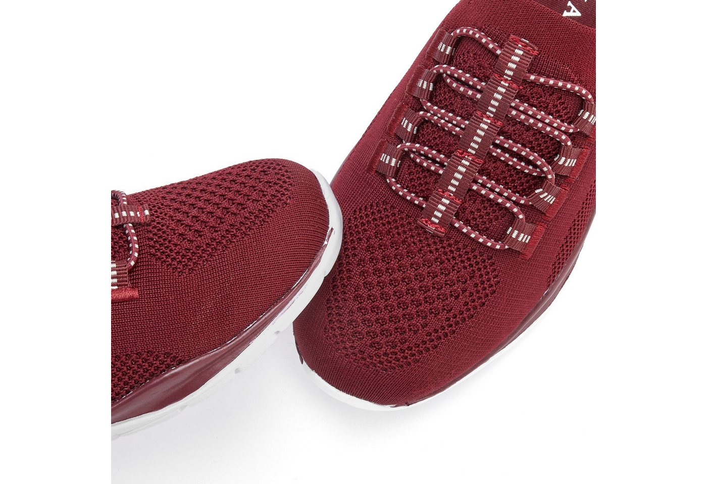 LASCANA Slipper, Halbschuh, Slip-On-Sneaker, Sneaker aus leichtem Textil-Material VEGAN – Bild 4 von 5