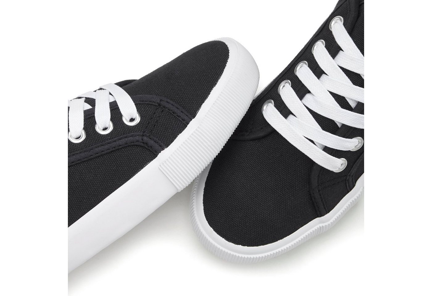 LASCANA Sneaker aus Textil, Schnürhalbschuh, Freizeitschuh, Turnschuh – Bild 5 von 5