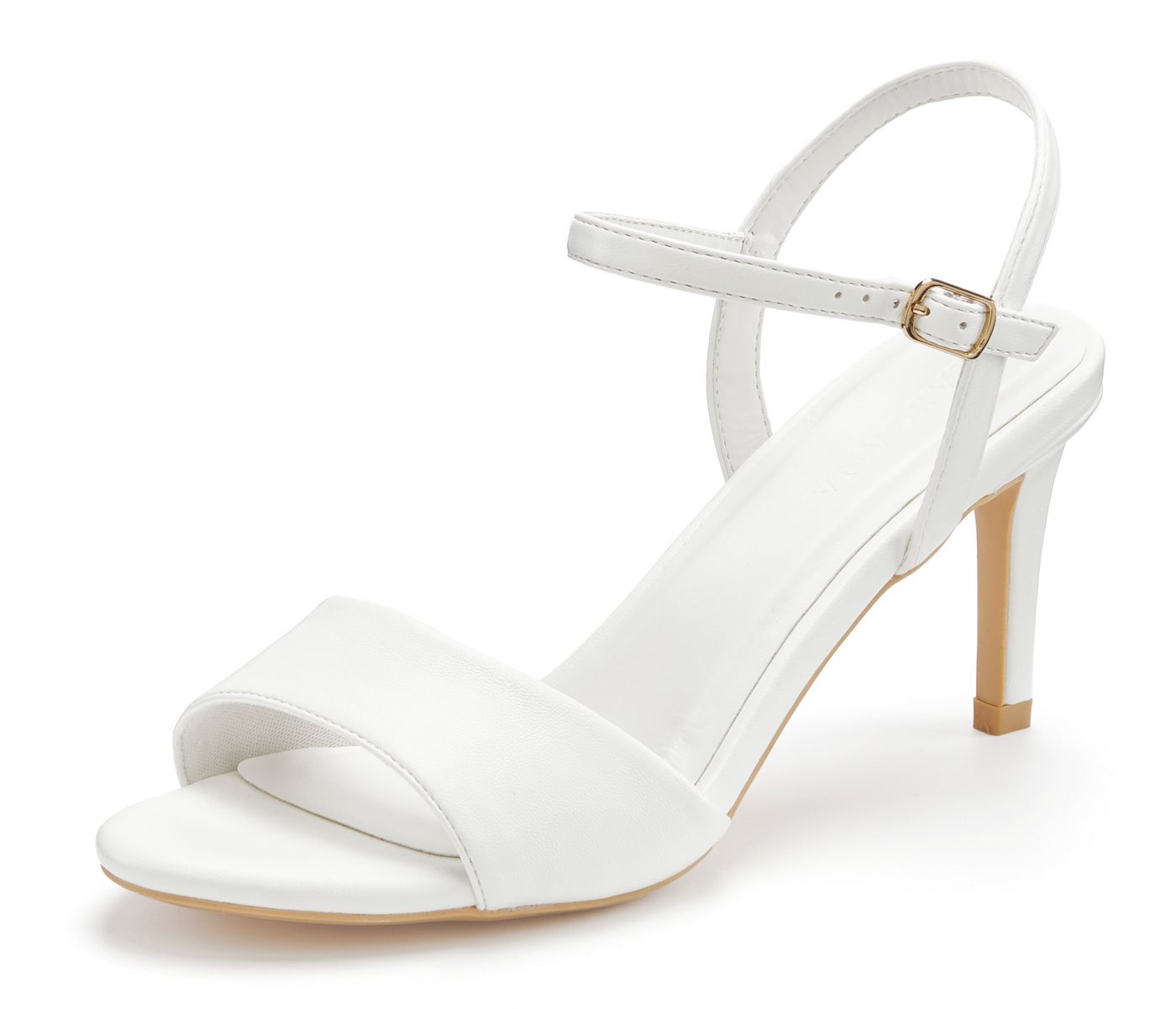 LASCANA Sommerschuh, offener Schuh, Sandale, Sandalette, Riemchensandalette High-Heel-Sandalette klassisch elegantes Design VEGAN – Bild 5 von 5