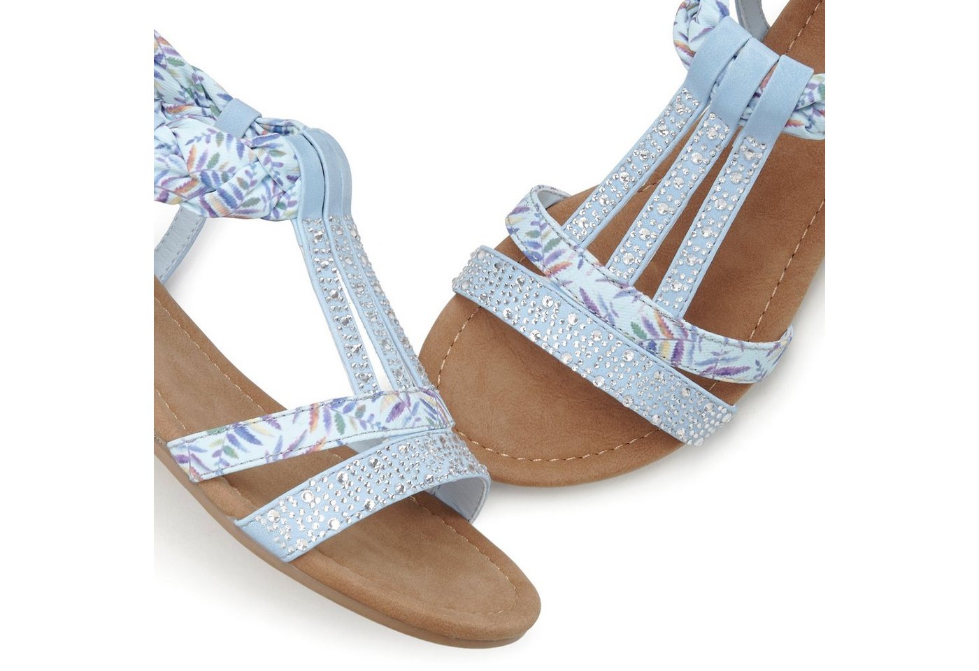 LASCANA Sommerschuh, Sandalette, offener Schuh, Sandale mit aufwendiger Verzierung VEGAN – Bild 4 von 5