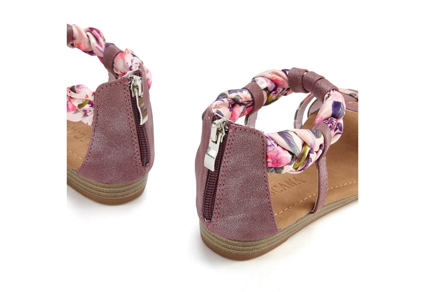 LASCANA Sommerschuh, Sandalette, offener Schuh, Sandale mit aufwendiger Verzierung VEGAN – Bild 5 von 5