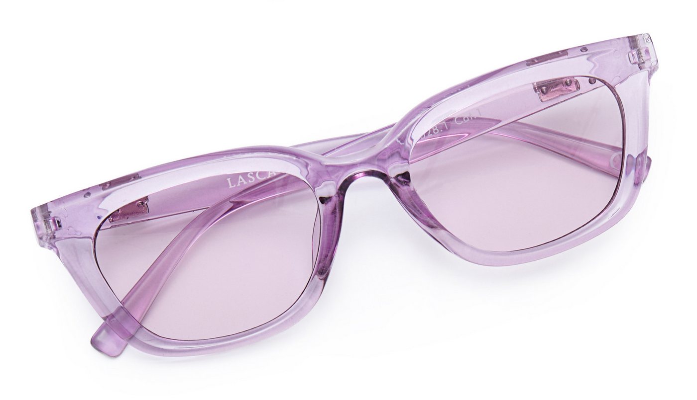 LASCANA Sonnenbrille trapezförmige Sonnenbrille Rectangular-Look, Damenbrille mit UV-Schutz, Sonnenschutz – Bild 3 von 5