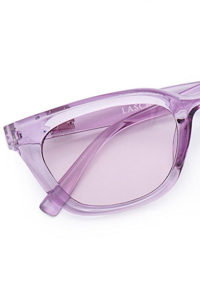 LASCANA Sonnenbrille trapezförmige Sonnenbrille Rectangular-Look, Damenbrille mit UV-Schutz, Sonnenschutz – Bild 4 von 5