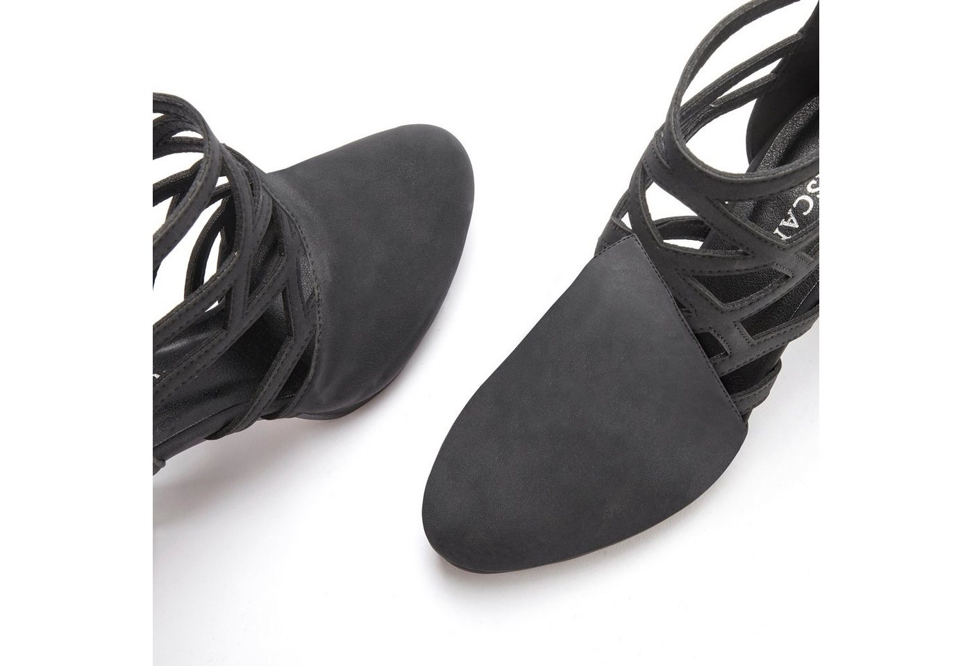 LASCANA Stiefel, Boots, Stiefelette mit Cut-Outs VEGAN – Bild 4 von 5