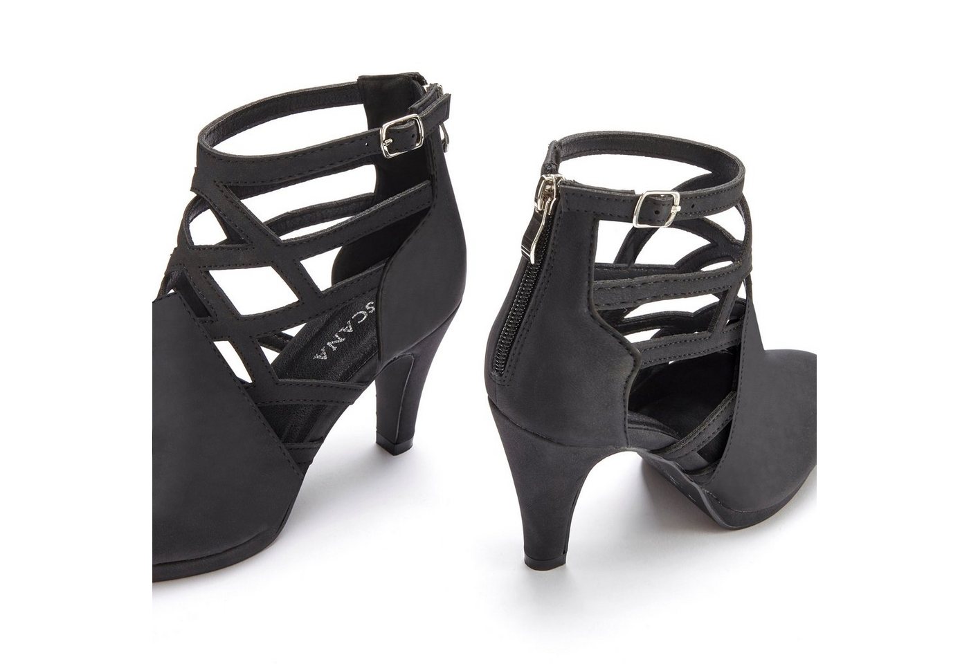 LASCANA Stiefel, Boots, Stiefelette mit Cut-Outs VEGAN – Bild 5 von 5