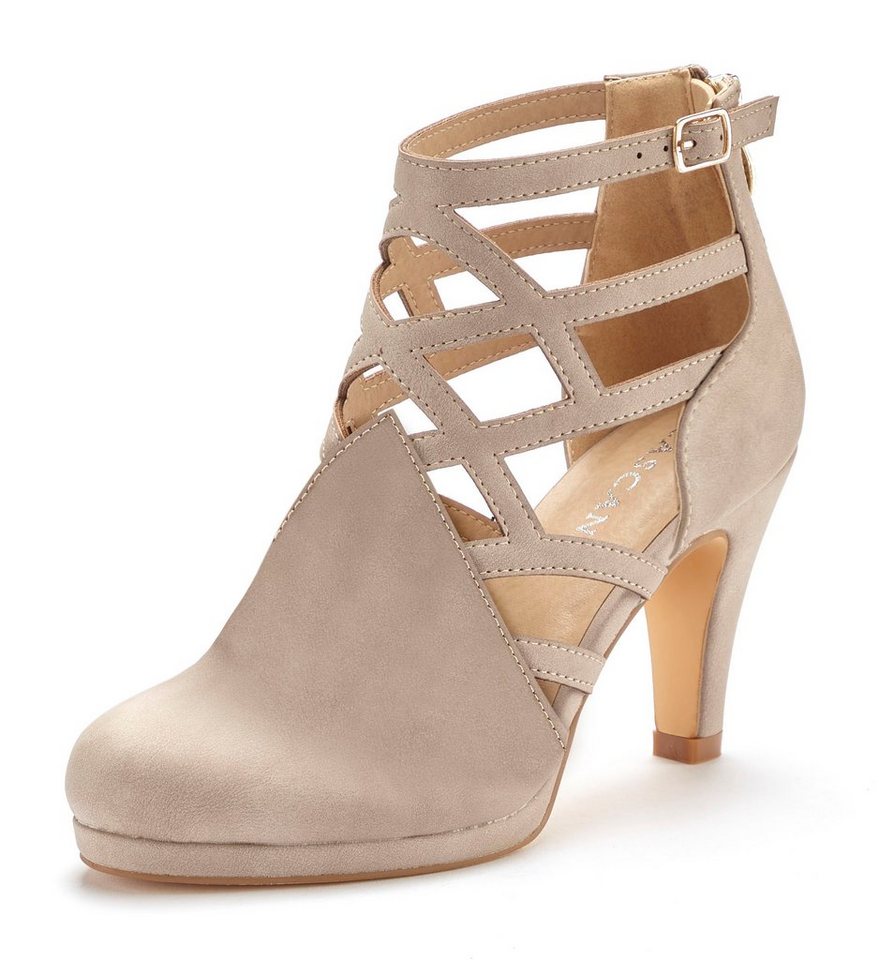 LASCANA Stiefel, Boots, Stiefelette mit Cut-Outs VEGAN – Bild 3 von 5