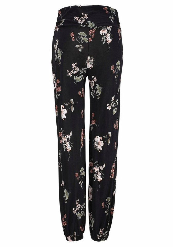 LASCANA Strandhose aus leichter, weicher Viskose Jerseyhose, elastisch, luftige Sommerhose, Schlupfhose – Bild 3 von 5