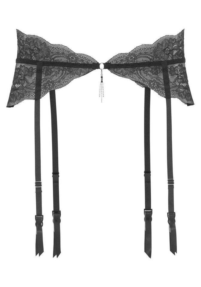 LASCANA Strapsgürtel, Strumpfhalter mit Strapsen, als Dessous-Set kombinierbar, sexy Unterwäsche, sexy Dessous, Reizwäsche Damen – Bild 2 von 5